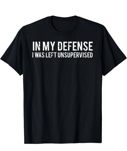 In my defense I was left unsupervised